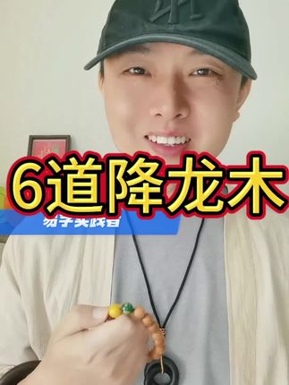 6道降龙木手链 #降龙木 #修行之路 #王道爷