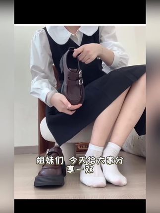 小个子玛丽珍皮鞋#强烈推荐 #脚宽脚胖都可以