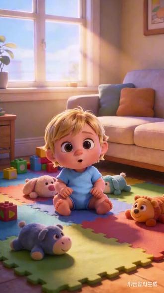 #小云雀AI #ai萌娃心声漫画写真