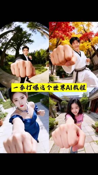 一拳打爆这个世界AI教程#一拳打爆这个世界AI教程#一拳打爆这个世界AI教程入口#一拳打爆这个世界AI特效#即梦ai#