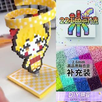 分享一个旋转拼豆教程#拼豆 #手工diy #拼豆教程