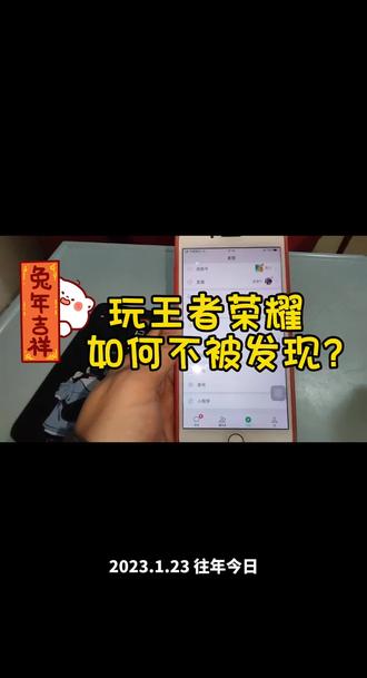 玩王者荣耀怎么设置才不被好友发现#王者荣耀 #游戏攻略 #游戏日常