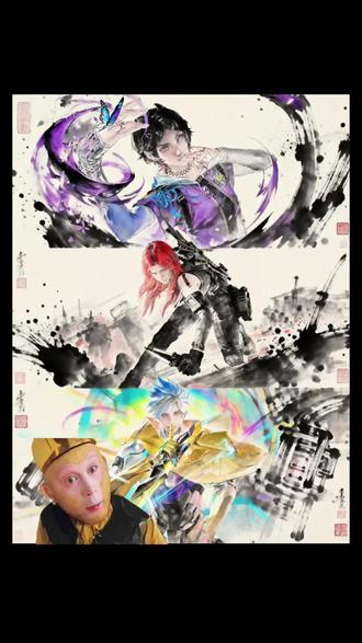 世界上有三个我-剪映AI图片教程 三秒搞定 #世界上有三个我#这世界上有三个我 #这个世界有三个我教程 #剪映图片设计 #水墨画