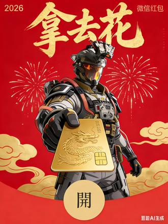 三角洲干员专属红包封面制作指令教程#三角洲行动#豆包ai #豆包p图已经nextlevel了#微信红包封面#自制微信红包封面 拿去花红包封面生成指令 豆包微信封面p图