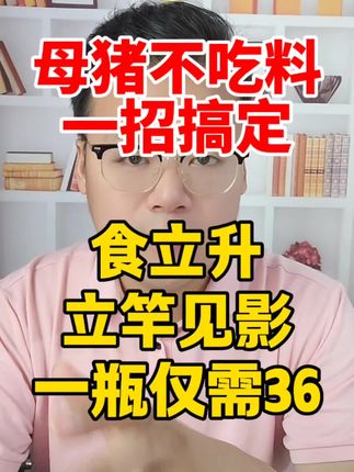 母猪不吃料,一招搞定#养猪 #养猪人 #养猪知识 #养猪技术