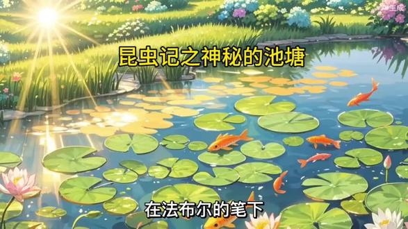 #昆虫记 #昆虫记手抄报 昆虫记之神秘的池塘