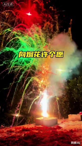 2026祝你祝我:逆风如解意,多赚人民币#七彩祥云 #七彩祥云有好运 #烟花最浪漫的一瞬间 #烟花