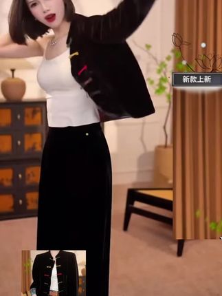 #新中式穿搭 #新中式国风 #外套 #又美又飒 #秋季穿搭