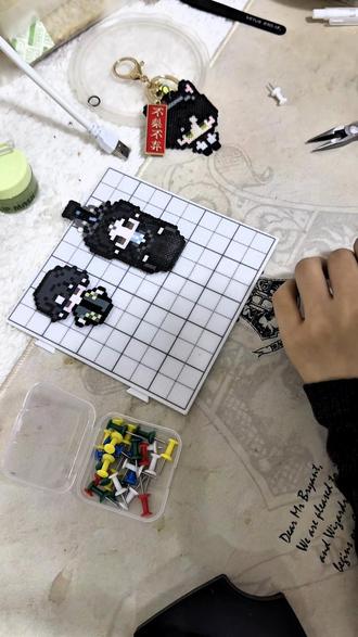 其实我拼的时候她不知道
#拼豆 #生日 #生日快乐 #打包 #定制