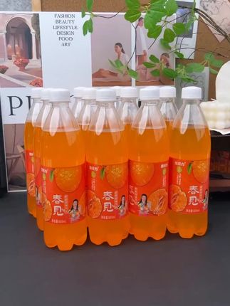 汽水#夏日饮品 #清凉一夏 #春见耙耙柑 #快来一起尝个鲜