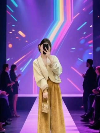 国风女款2025秋冬设计款提花新中式茧型短袍独特超好看显瘦套装#时装搭配 #引领时尚潮流 #高级穿搭 #高端大气 #优雅气质 @巨量千川 @抖加🔥上热门🔥dou+🔥热点宝