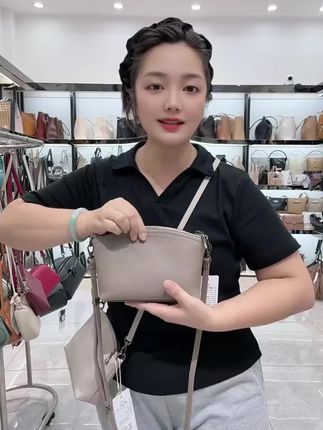 【雅鱼】真皮斜挎小包贝壳包头层牛皮女包女士手机包女款爆款包包 #真皮斜挎小包  #贝壳包 #爆款包包