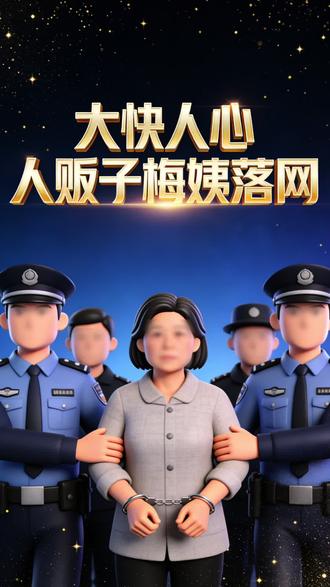 大快人心人贩子梅姨落网#随拍#梅姨#人贩子梅姨落网 #万物皆可种草搜