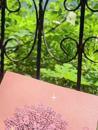 马上就是情人节了,给你爱的人准备这张超美的立体贺卡吧!当它打开时,里面会出现一个立体的樱花树,这代表着你对它的爱就像樱花一样灿烂。而且上面还有镂空的爱心设计,非常好看,这么有创意的贺卡一定会让对方感动的。快点击下方链接购买吧,让它也能感受到你的用心!#礼物推荐 #陪你精致生活 #创意diy #分享 #手工礼物
