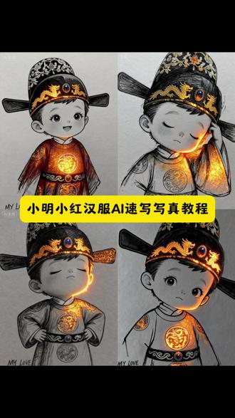 小明穿汉服AI速写头像 壁纸制作教程 小明穿汉服ai 小明穿汉服头像 小明穿汉服教程 小明穿汉服图片 汉族小明友穿上了汉服 给小明穿上汉服 #豆包ai#豆包p图已经nextlevel了#小明汉服造型速写#小明同学穿汉服图片#大明王朝 小明汉服造型图片 小明汉服造型制作 小明汉服造型展示 小明传统服饰 给小明穿上汉服怎么画 小明穿上汉服头像 小明穿汉服壁纸 小明穿汉服绘画 小明穿汉服手绘教程 小明汉服形象设计 小明汉服写真壁纸