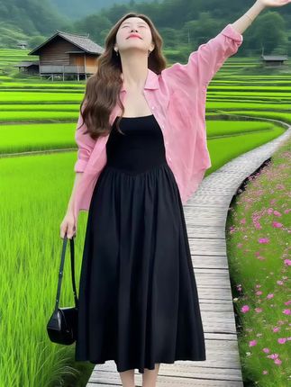 #早秋姐穿搭气质顶满#气质仙女裙穿搭#优雅气质减龄#温柔穿搭#美出高级感@抖加🔥上热门🔥dou+🔥热点宝