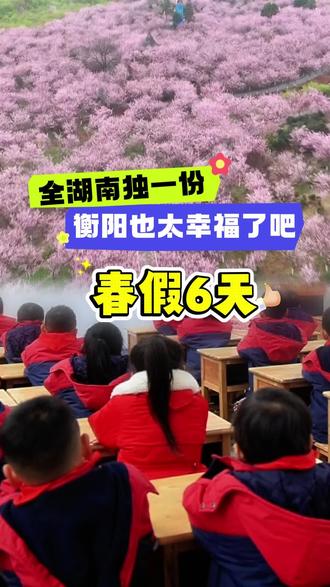 别问了,全湖南就我们衡阳有春假! #周末不忙来趟衡阳 #真实生活分享计划 #春假#小学生#一般人不告诉他