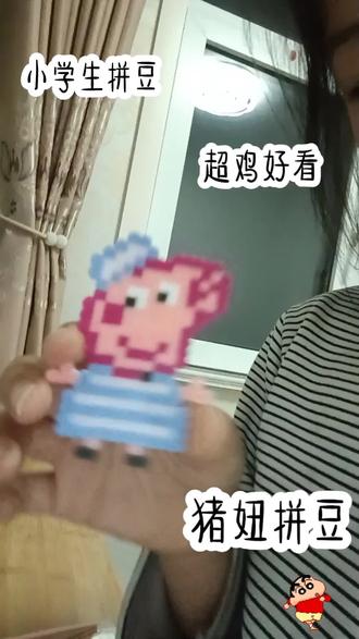 #拼豆#猪妞拼豆 #有种生物叫大叔他实在难以对付 #哈基米的生活你不要羡慕@DOU+小助手 @抖音小助手