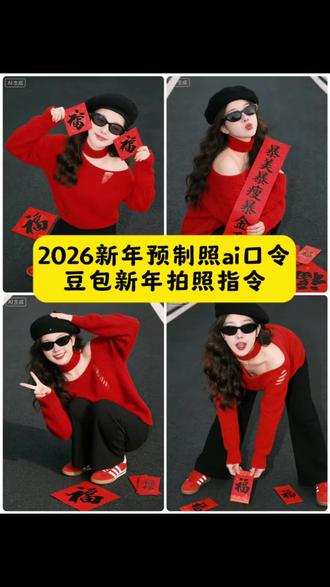 豆包新年照片ai生成 2026新年氛围感照片生成 2026新年预制照ai指令教程来啦~ #新年预制照#新年照片#新年氛围感写真 #豆包ai #豆包P图已经nextlevel了 预制新年大片 过年就这么拍 新年拍照姿势 过年氛围提前搞起来 在过一种很新的年 当然这样跨福年 新年穿搭 2026新年ai写真生成 新年拍照氛围感ai生成口令 新年拍照春联氛围感ai生成口令 新年拍照氛围感ai 新年拍照氛围感ai生成豆包 新年拍照氛围感ai生成口令福 新年拍照氛围感