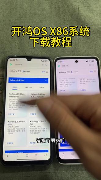《财大气粗》开鸿OSx86系统下载教程#kaihong #开源鸿蒙os