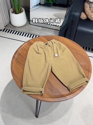 巨高品 韩版休闲百搭的纯棉裤,面料特别柔软舒服,刷到的妈妈闭眼入#男童穿搭 #休闲裤 #童裤 #潮童穿搭 #反季特价