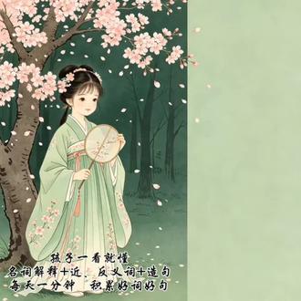 每天认识新词语,积累知识快乐成长。#每日一词#小学语文#字词积累#每天学一点
