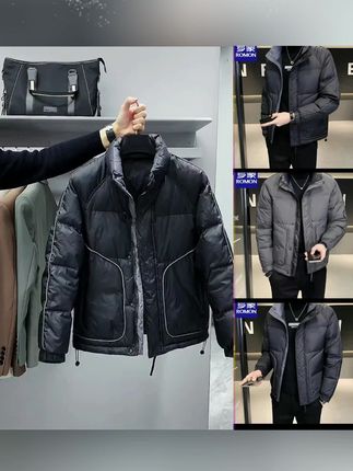 #品质男装 #潮流男孩日常穿搭推荐 #霸气出场走路带风 冬天就要保暖又好看 #谁穿谁好看@DOU+小助手