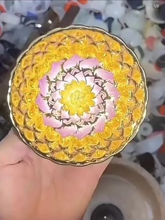 花开富贵金莲花鎏金建盏茶杯窑变天目瓷主人杯荷花杯高档礼盒送礼开窑茶杯#好物推荐🔥 #高端茶器 #主人杯 #非遗文化传承 #创意陶瓷