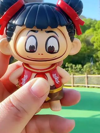 【高品质】2025新款网红按压变脸玩具挂件送钥匙扣可爱解压创意礼物 #儿童玩具 #哪吒变脸 #太可爱了吧 #哄娃神器 #好物推荐🔥