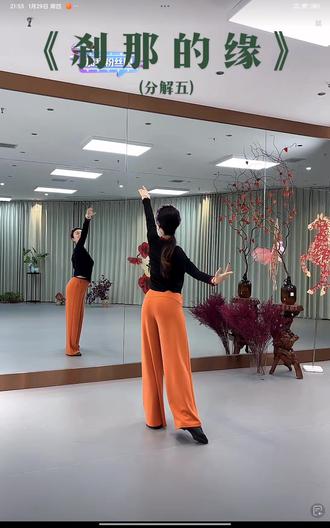 李冠老师原创《刹那的缘》分解五#舞蹈 #学习 #分解教学 #上热门🔥