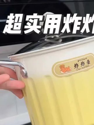 有了这个炸炸壶,炸东西真心方便!#厨房好物 #超便宜超划算 #炸炸壶
