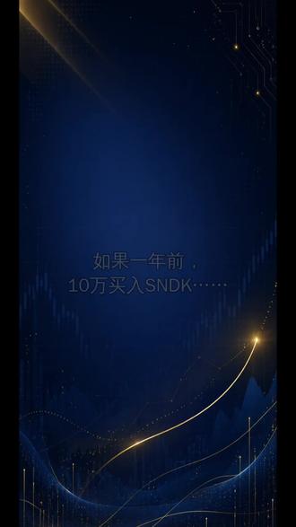 当你一年前十万买入闪迪,
不作任何投资建议,只做数据分享#超级周期 #散户 #美股 #a股 #闪迪