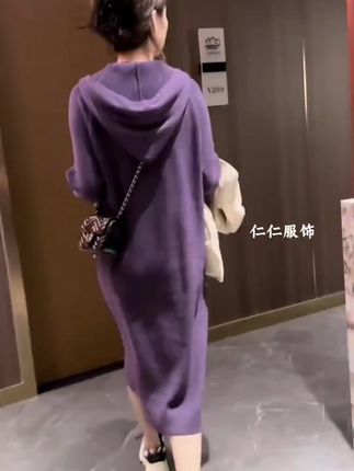 #毛衣裙 #针织连衣裙 #连衣裙
