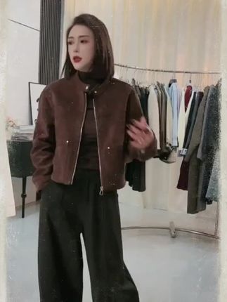 #夹克外套 #时尚穿搭 #外套穿搭 #好看好穿 #上衣女