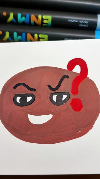 巧克力怎么画#表情包#简笔画 #一起学画画 #跟着抖音学画画 #真人生活分享计划