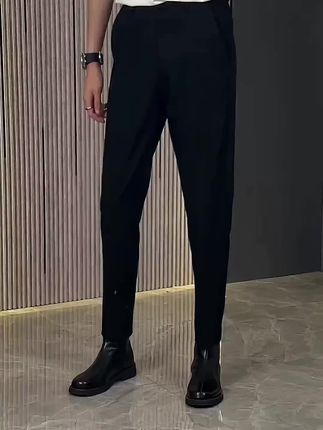 秋冬新款来咯,男士修身弹力小脚裤不挑年龄百搭时尚款。#显高显瘦 #不挑年龄 #百搭裤子 #小脚裤 #街头时尚