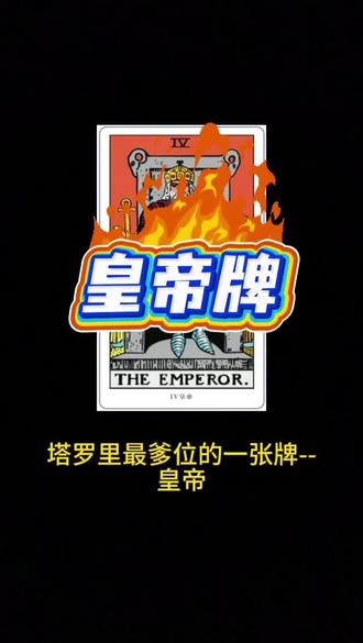 最爹位的一张牌#塔罗牌教学 #塔罗牌入门自学教程 #塔牌 #新手入门级塔罗牌干货分享 #塔罗卡牌