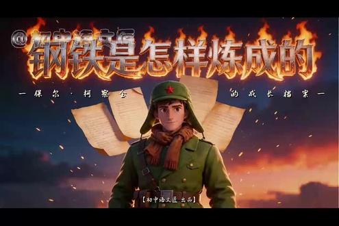 保尔成长档案|《钢铁是怎样炼成的》复习课 一、导入情境
九年级教学楼打造 “经典长廊”,为《钢铁是怎样炼成的》制作保尔精神成长档案,记录人生经历、关键人物与经典独白,小组合作完成档案设计。
二、各环节任务设计
任务一:绘制 “成长阶梯”
任务二:品读 “生命的意义”
任务三:跨越 “时空对话”
#钢铁是怎样炼成的 #名著复习课 #语文公开课 #名著教学设计 #初中语文备课