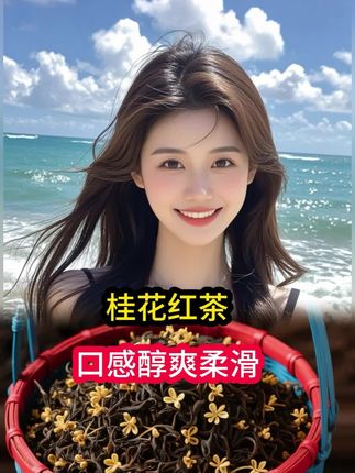 秋冬必囤!这罐桂花红茶香到骨子里 家人们谁懂啊!沸水一冲满室飘香。金黄花瓣在橙红茶汤里舒展,入口先是桂香清甜,接着红茶醇厚回甘涌上来。 上班提神、饭后解腻,秋冬喝暖乎乎的超舒服。今年新茶就这波福利,手慢无,赶紧点小黄车囤!#茶叶 #茶生活 #养生茶 #召唤茶友 #桂花红茶