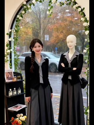 这一身,是为了配得上窗外那棵最美的银杏。#高级感穿搭 #今日穿搭 #今天穿什么 #减龄气质 #我要上热门🔥