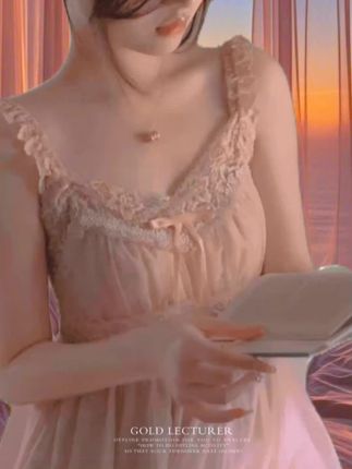 #蕾丝 #吊带连衣裙 #性感睡衣 #吊带裙 #睡裙