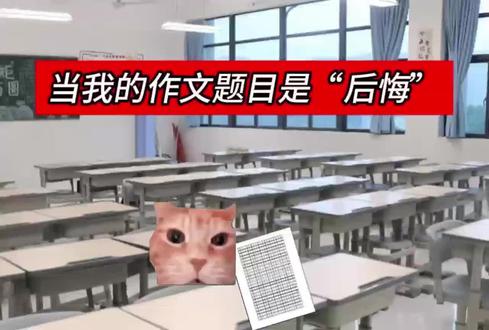 总以为还有下次,却忘了人生很多事,只有一次选择的机会。#猫meme #猫meme素材 #猫meme日常 #作文 #后悔
