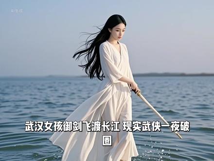 武汉姑娘"御剑飞行”横跨长江,一夜火爆!
#御剑飞行#御剑飞行#御剑飞行,
@抖音小助手,