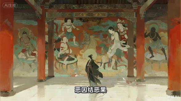 菩萨畏因,众生畏果。因果报应不是权势所能左右,鬼神亦无法操纵,上天更无法控制,它支配了整个宇宙和一切人生。因果不是宗教教化的戒条,是人人心中的一把万能尺,精准度量着自己一生的命运,也刻画着人世间善恶的长短,更时时为自己量身打造一个未来的自我!
在人世间看似简单的人际交往,其实都有着其因果法则,好的语言、善的想法,如同灌溉香花的肥料、清水,能长成芳香怡人的花朵;恶毒的言语、伤人的行为,如同毒花一般,花草还未吐芽,便败坏萎缩了。吝啬尖刻、恶骂诽谤,看起来是保护自己,伤害他人,实际上只能伤害自己。如同对天而唾,唾不到天,反而落到自己脸上。人心生一念,天地尽皆知。善恶若不报,乾坤必有私!