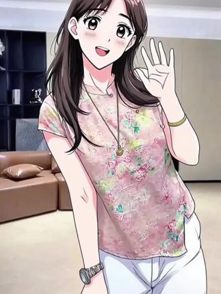 #长款红连衣裙 #爱了爱了 #二次元 #潮酷女生 #卡通头像
