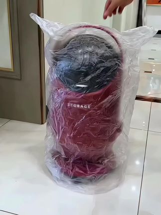 垃圾桶客厅家用大容量2025新款卧室轻奢高档高颜值带轮翻盖纸篓#居家好物 #垃圾桶 #家家必备 #智能家居