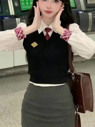 #lolita穿搭 #jk制服女孩 #清纯女神 #辣妹穿搭 #小短裙