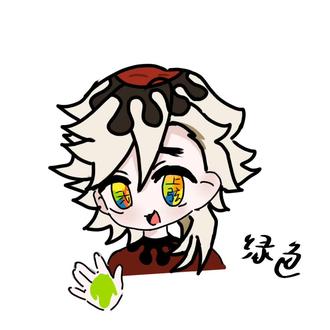 找不到对应颜色的日语了 就这样吧 #日常瞎画 #鬼灭之刃#颜色混合#蓝色彼岸花 #童磨