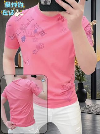 #夏季新款 #短袖t恤 #面料舒适透气 #谁穿谁好看 #爆款热卖中