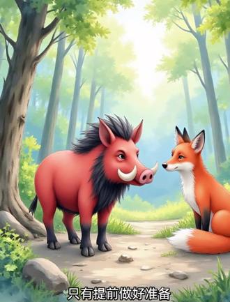 【第十一集】伊索寓言故事《野猪与狐狸》
#伊索寓言 #儿童绘本故事 #睡前故事